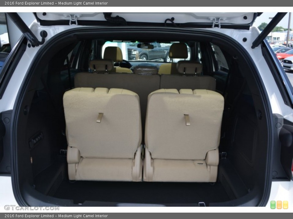 Medium Light Camel Interior Trunk for the 2016 Ford Explorer Limited #105118401