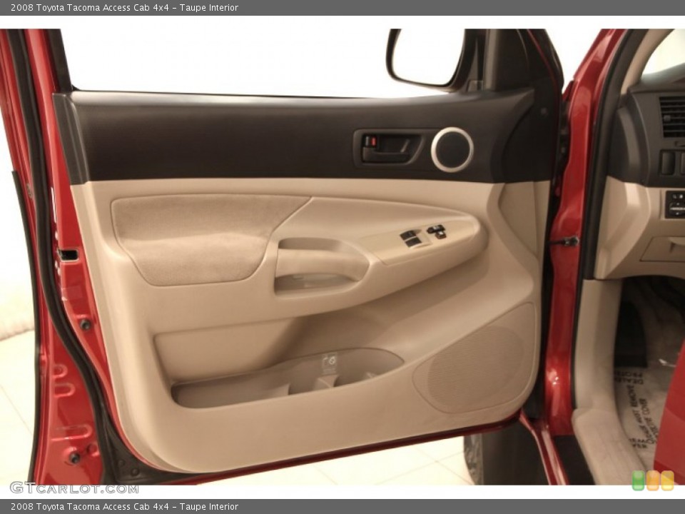 Taupe Interior Door Panel for the 2008 Toyota Tacoma Access Cab 4x4 #105120066