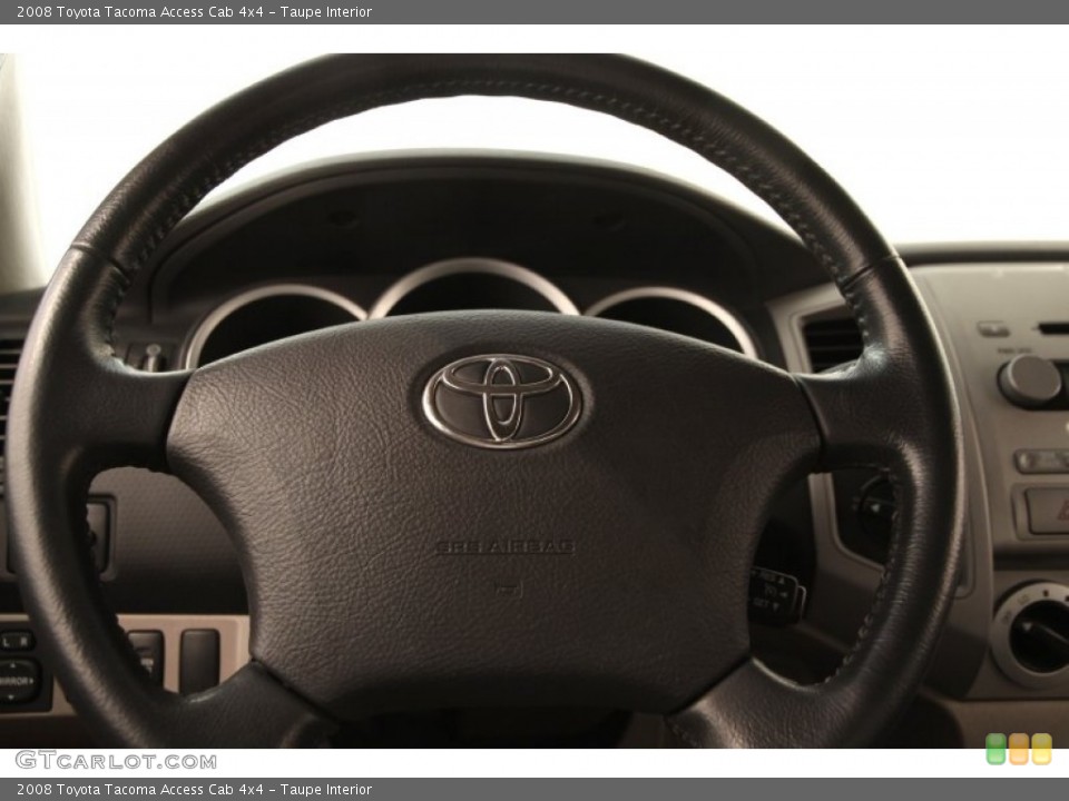 Taupe Interior Steering Wheel for the 2008 Toyota Tacoma Access Cab 4x4 #105120123