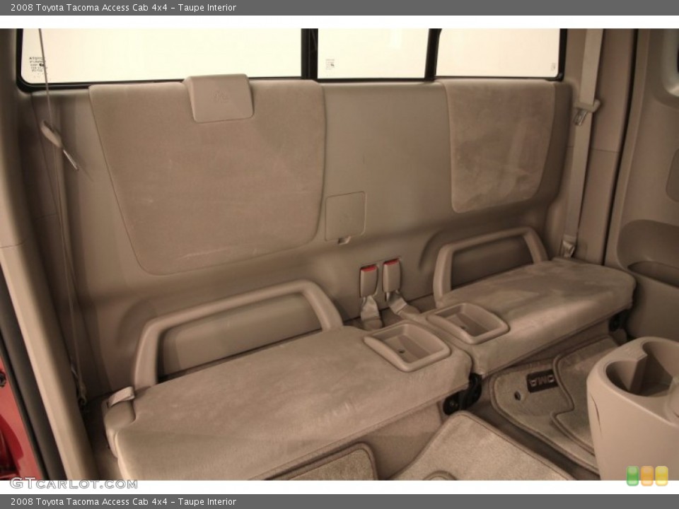 Taupe Interior Rear Seat for the 2008 Toyota Tacoma Access Cab 4x4 #105120186