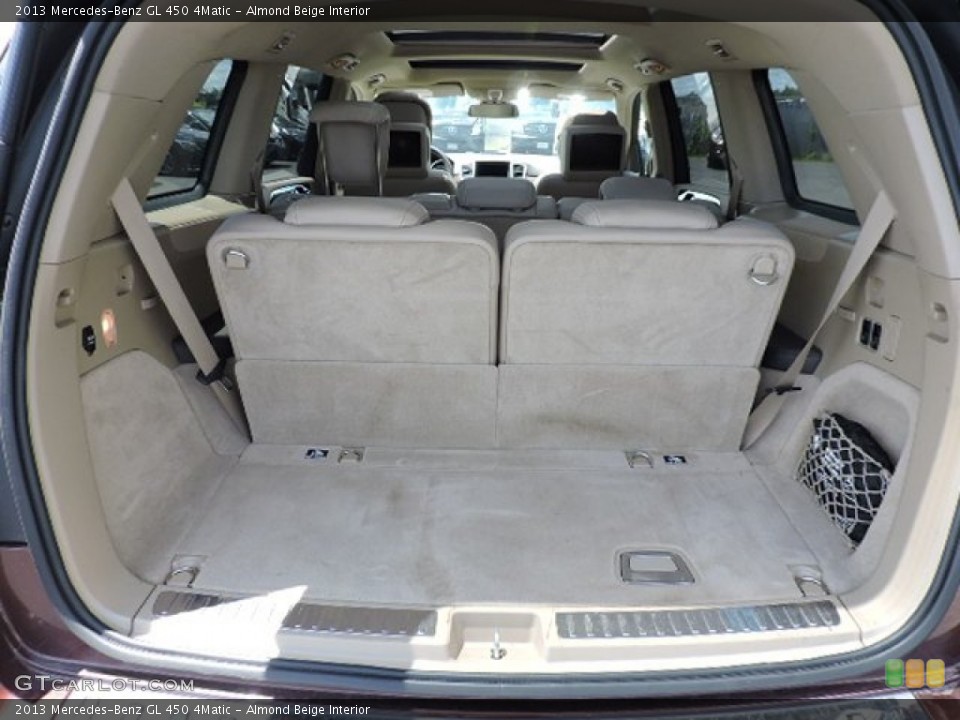 Almond Beige Interior Trunk for the 2013 Mercedes-Benz GL 450 4Matic #105120262