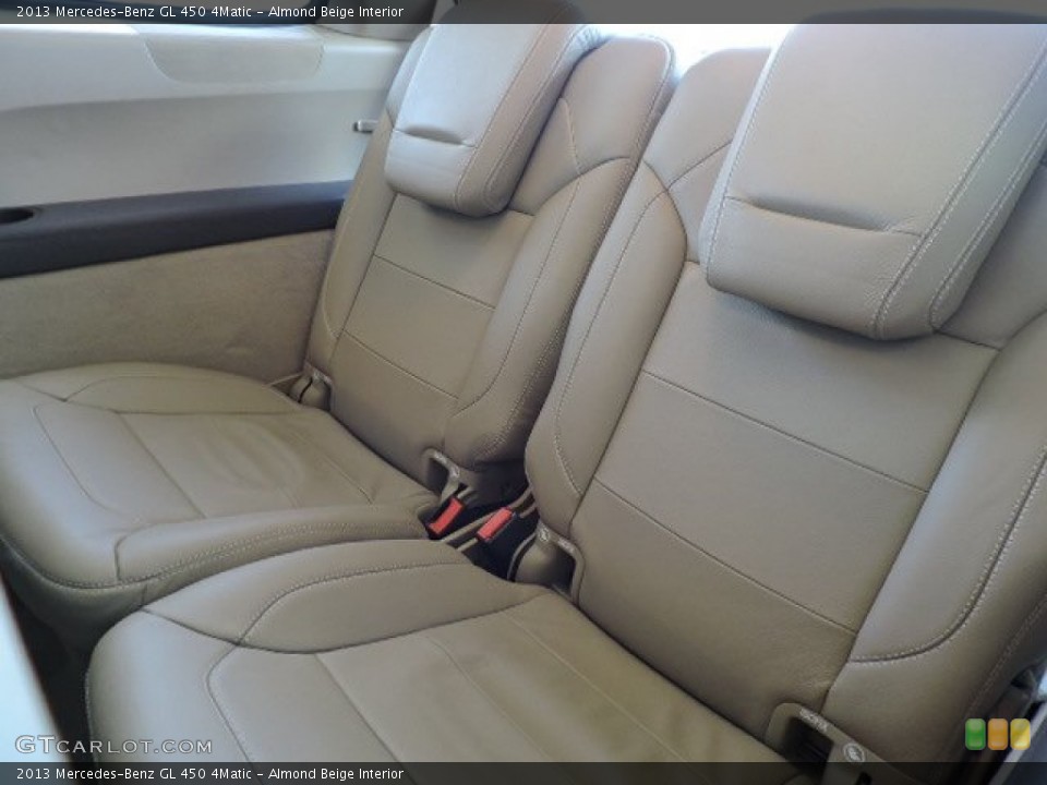 Almond Beige Interior Rear Seat for the 2013 Mercedes-Benz GL 450 4Matic #105120339