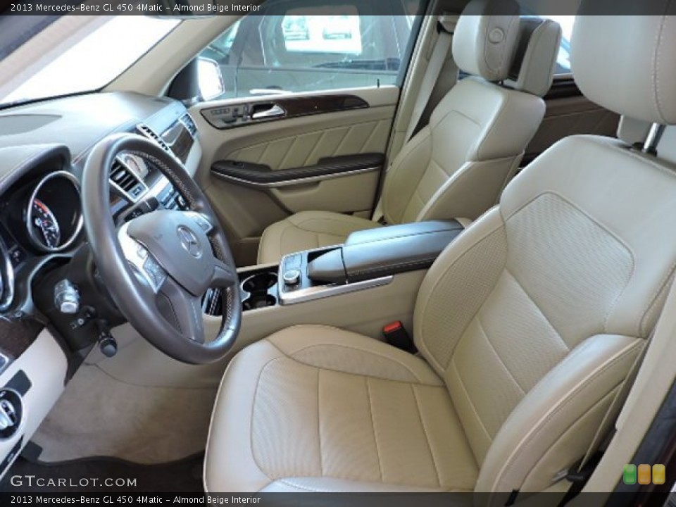 Almond Beige Interior Front Seat for the 2013 Mercedes-Benz GL 450 4Matic #105120423