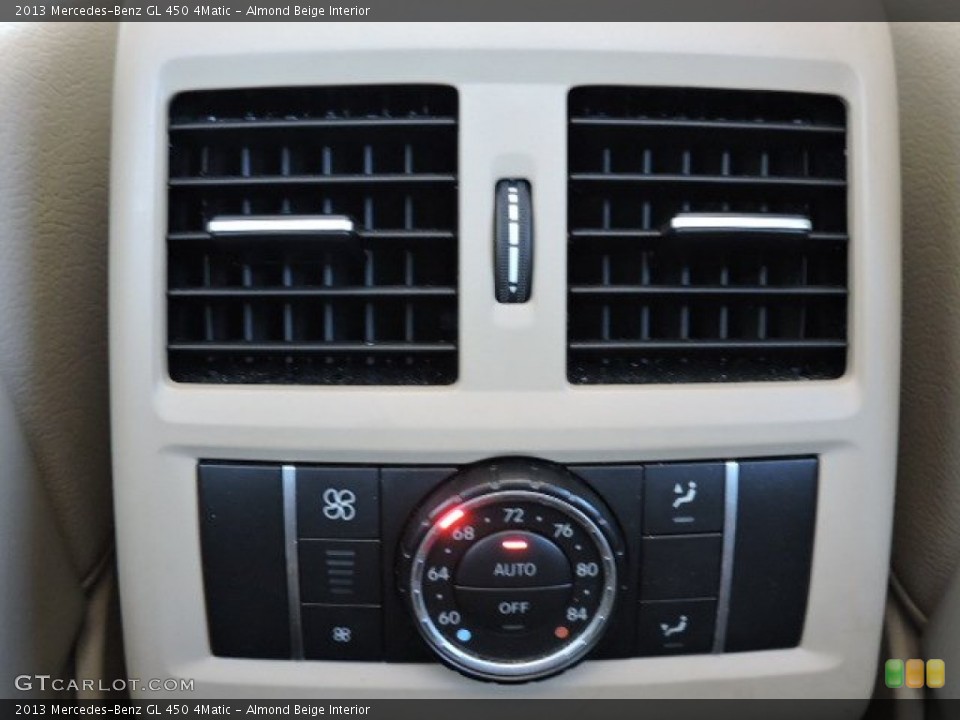 Almond Beige Interior Controls for the 2013 Mercedes-Benz GL 450 4Matic #105120480