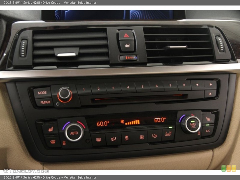 Venetian Beige Interior Controls for the 2015 BMW 4 Series 428i xDrive Coupe #105120951