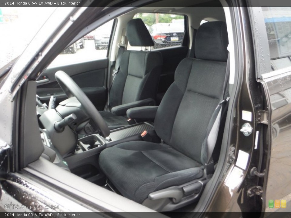 Black Interior Photo for the 2014 Honda CR-V EX AWD #105131851
