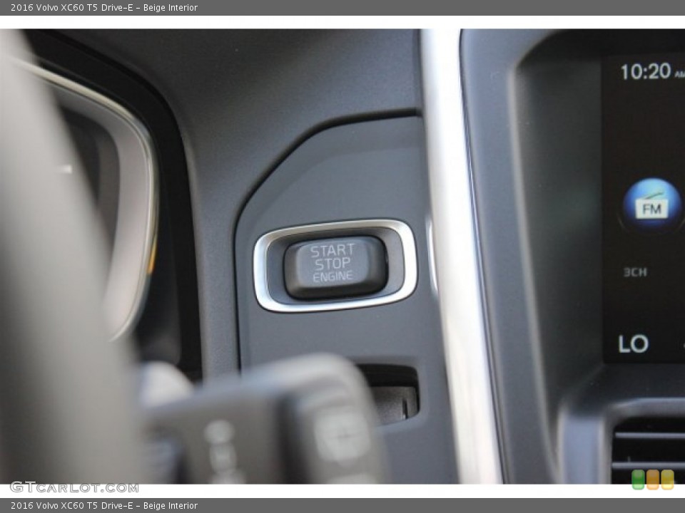 Beige Interior Controls for the 2016 Volvo XC60 T5 Drive-E #105137365