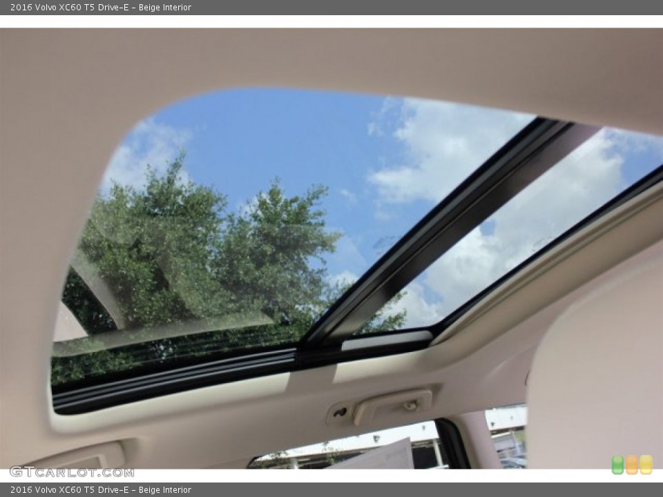 Beige Interior Sunroof for the 2016 Volvo XC60 T5 Drive-E #105137641