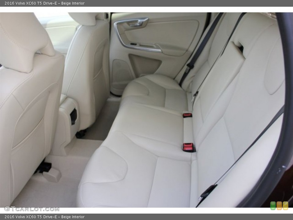 Beige Interior Rear Seat for the 2016 Volvo XC60 T5 Drive-E #105137680