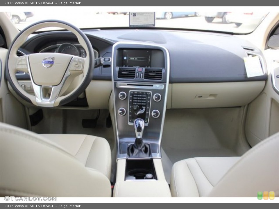 Beige Interior Dashboard for the 2016 Volvo XC60 T5 Drive-E #105137695