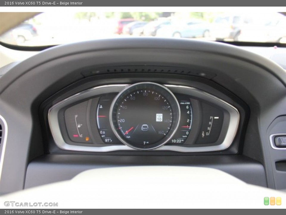Beige Interior Gauges for the 2016 Volvo XC60 T5 Drive-E #105137776