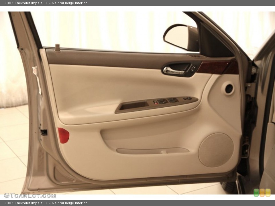 Neutral Beige Interior Door Panel for the 2007 Chevrolet Impala LT #105156369