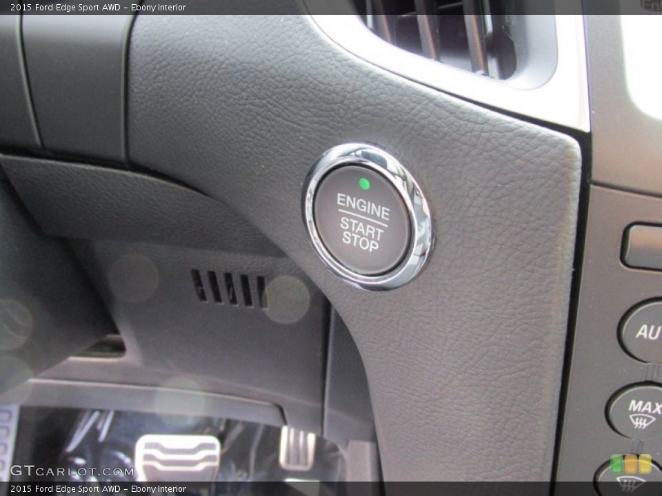 Ebony Interior Controls for the 2015 Ford Edge Sport AWD #105167484