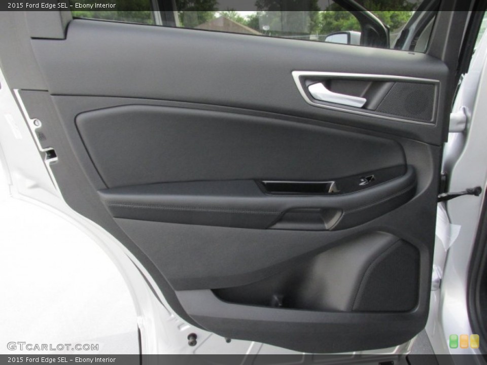 Ebony Interior Door Panel for the 2015 Ford Edge SEL #105167818