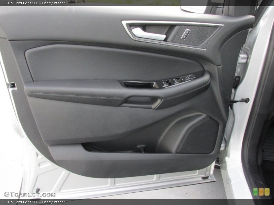 Ebony Interior Door Panel for the 2015 Ford Edge SEL #105167853