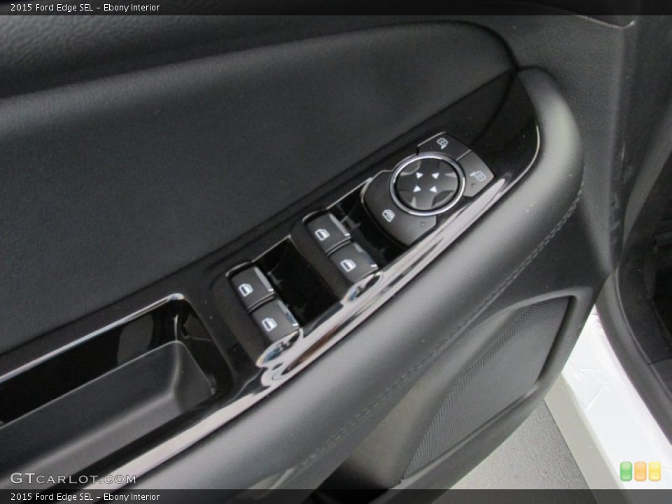 Ebony Interior Controls for the 2015 Ford Edge SEL #105167868