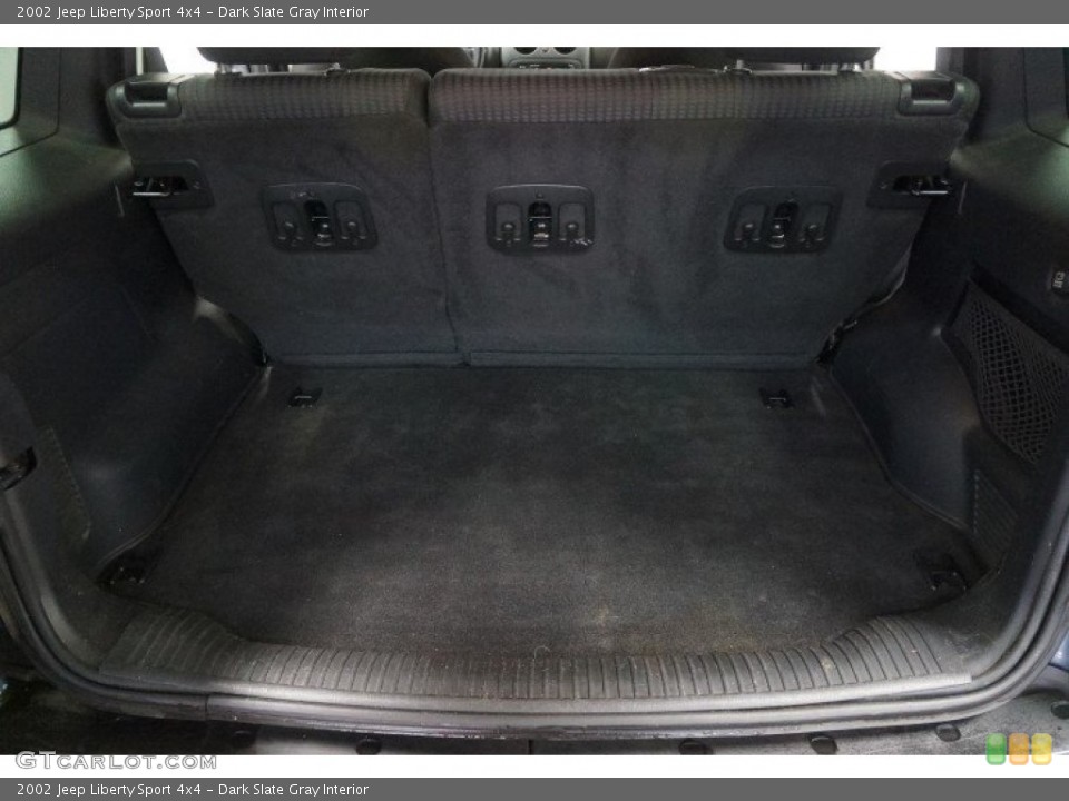 Dark Slate Gray Interior Trunk for the 2002 Jeep Liberty Sport 4x4 #105169233