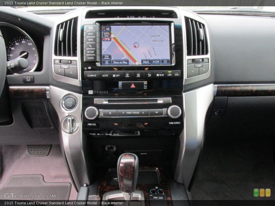 Black Interior Controls for the 2015 Toyota Land Cruiser  #105170784