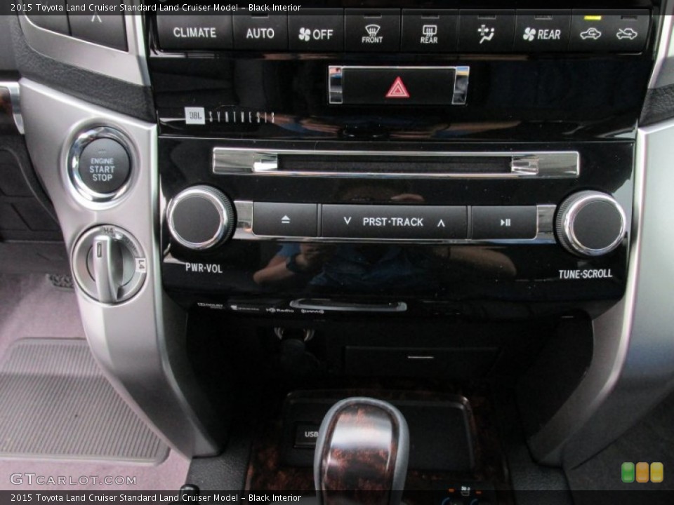 Black Interior Controls for the 2015 Toyota Land Cruiser  #105170811