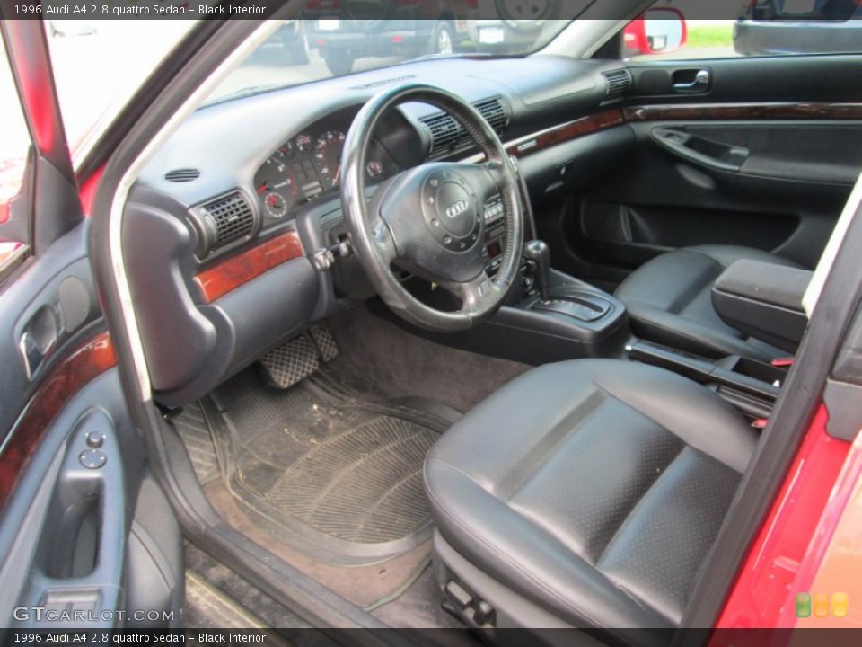 Black 1996 Audi A4 Interiors