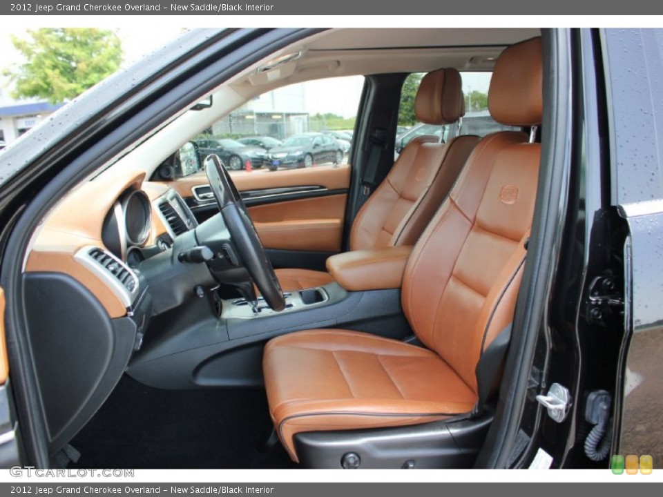 New Saddle/Black Interior Photo for the 2012 Jeep Grand Cherokee Overland #105173478