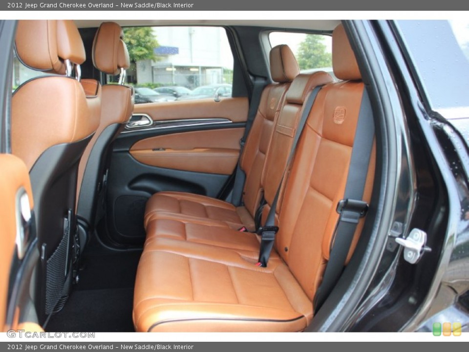 New Saddle/Black Interior Rear Seat for the 2012 Jeep Grand Cherokee Overland #105173502