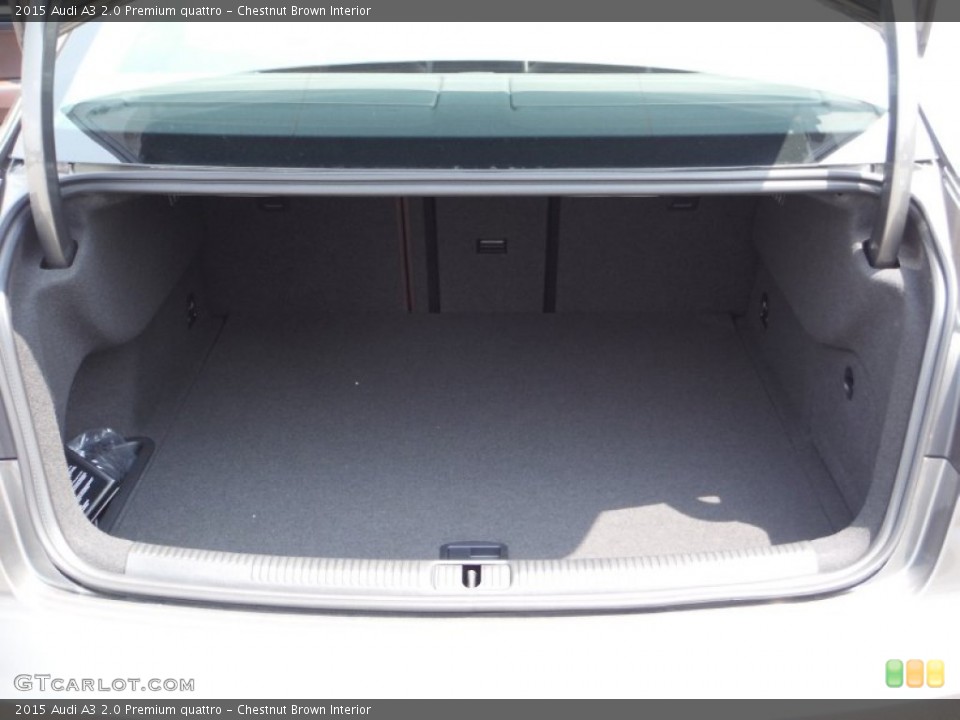 Chestnut Brown Interior Trunk for the 2015 Audi A3 2.0 Premium quattro #105179600