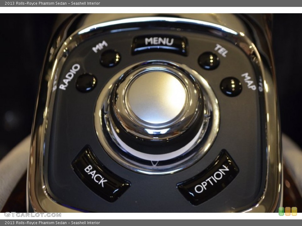 Seashell Interior Controls for the 2013 Rolls-Royce Phantom Sedan #105182330
