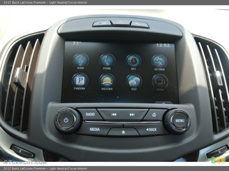 Light Neutral/Cocoa Interior Controls for the 2015 Buick LaCrosse Premium #105196265