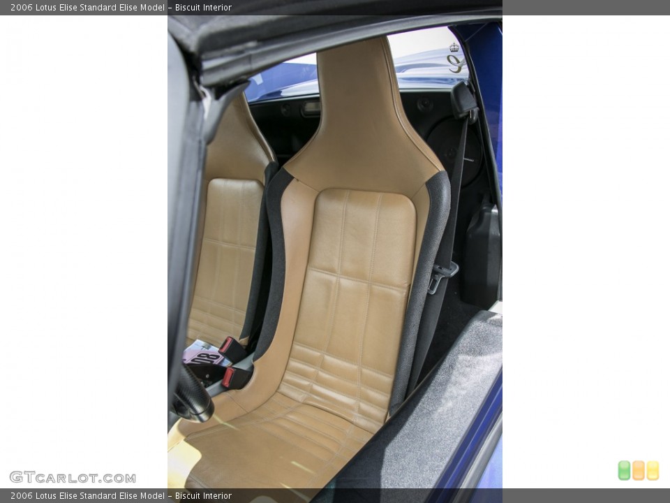 Biscuit Interior Front Seat for the 2006 Lotus Elise  #105196388