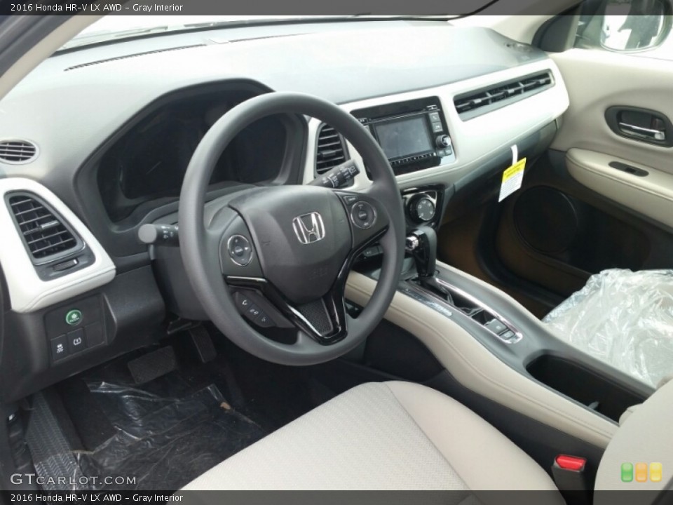 Gray 2016 Honda HR-V Interiors