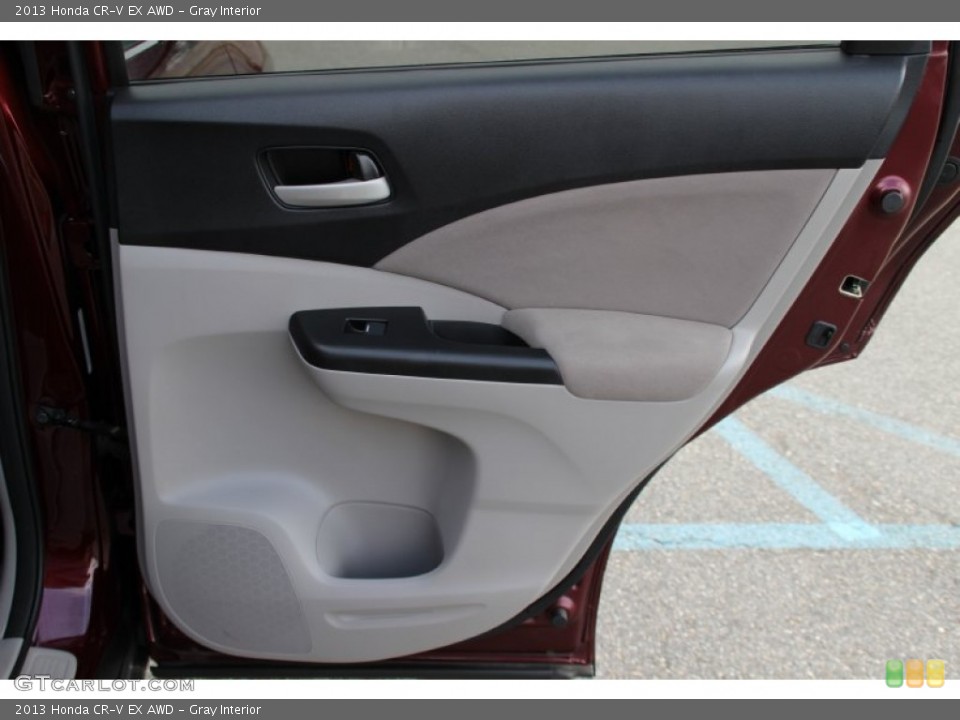 Gray Interior Door Panel for the 2013 Honda CR-V EX AWD #105224762