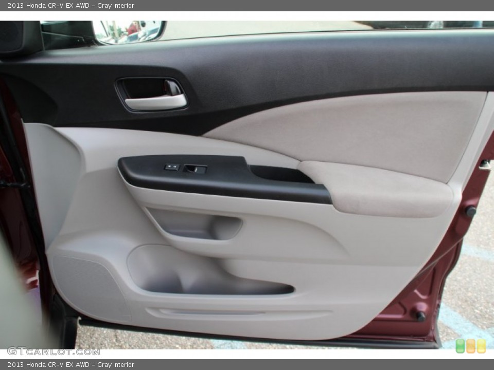 Gray Interior Door Panel for the 2013 Honda CR-V EX AWD #105224785