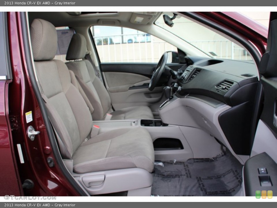 Gray Interior Front Seat for the 2013 Honda CR-V EX AWD #105224807