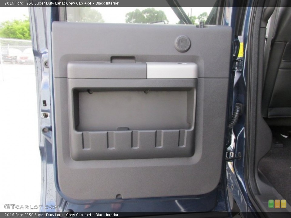 Black Interior Door Panel for the 2016 Ford F250 Super Duty Lariat Crew Cab 4x4 #105227393
