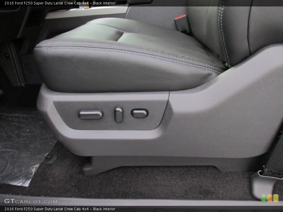 Black Interior Controls for the 2016 Ford F250 Super Duty Lariat Crew Cab 4x4 #105227528