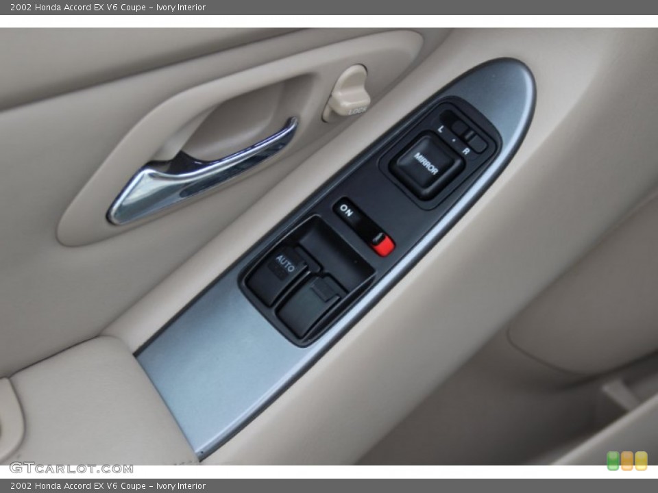 Ivory Interior Controls for the 2002 Honda Accord EX V6 Coupe #105227774