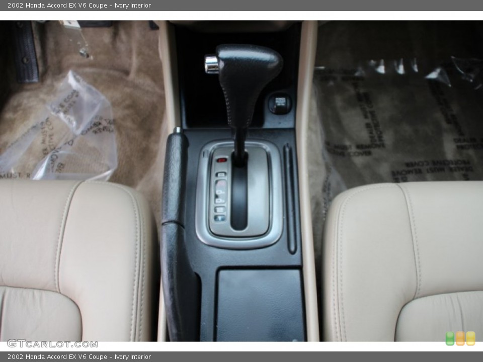 Ivory Interior Transmission for the 2002 Honda Accord EX V6 Coupe #105227864