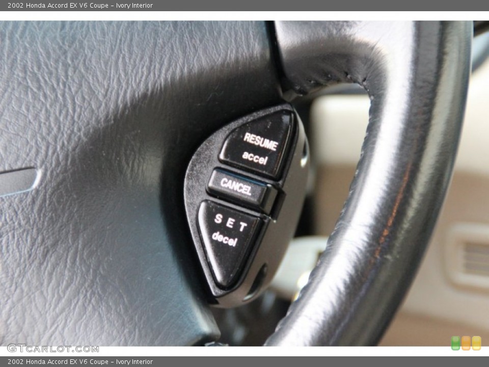 Ivory Interior Controls for the 2002 Honda Accord EX V6 Coupe #105227933