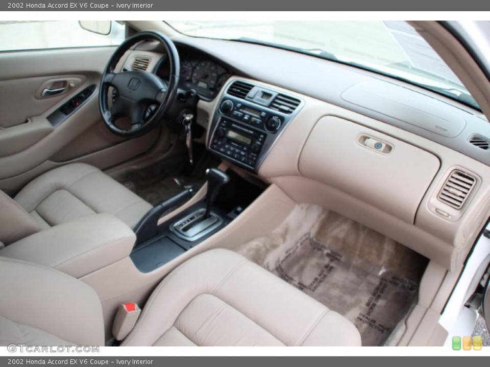 Ivory Interior Photo for the 2002 Honda Accord EX V6 Coupe #105228047