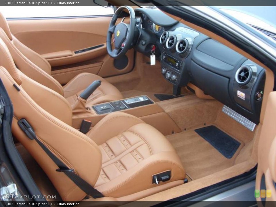 Cuoio Interior Photo for the 2007 Ferrari F430 Spider F1 #10522831