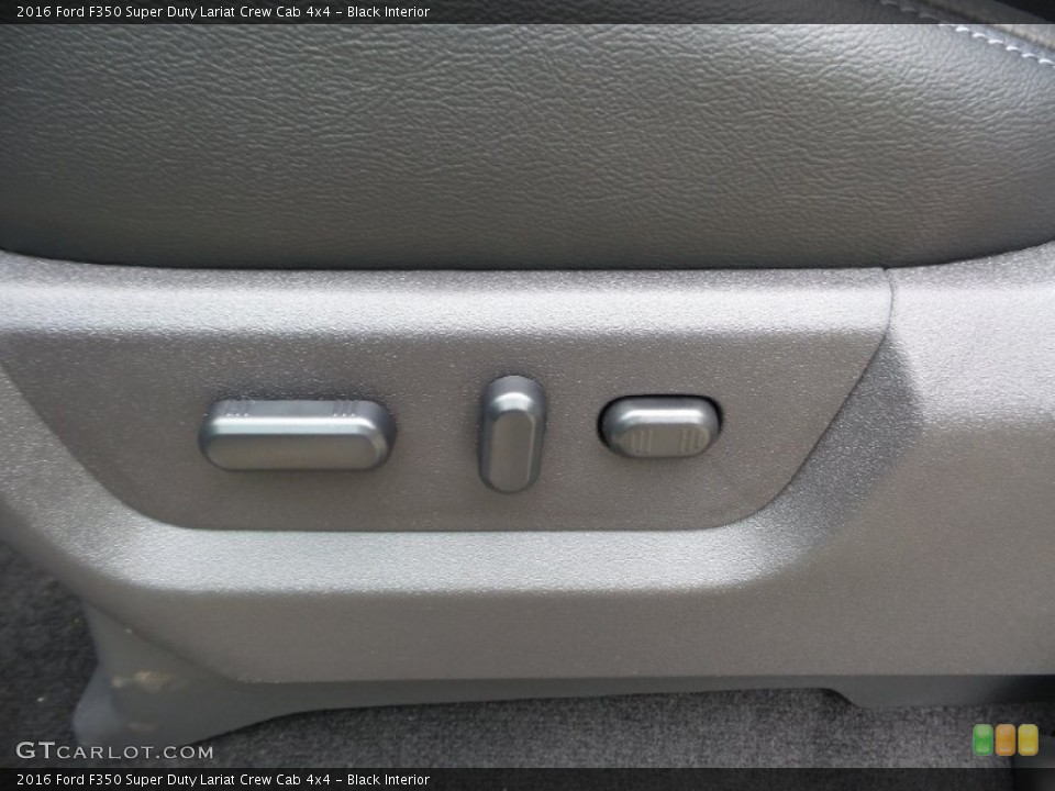 Black Interior Controls for the 2016 Ford F350 Super Duty Lariat Crew Cab 4x4 #105230810