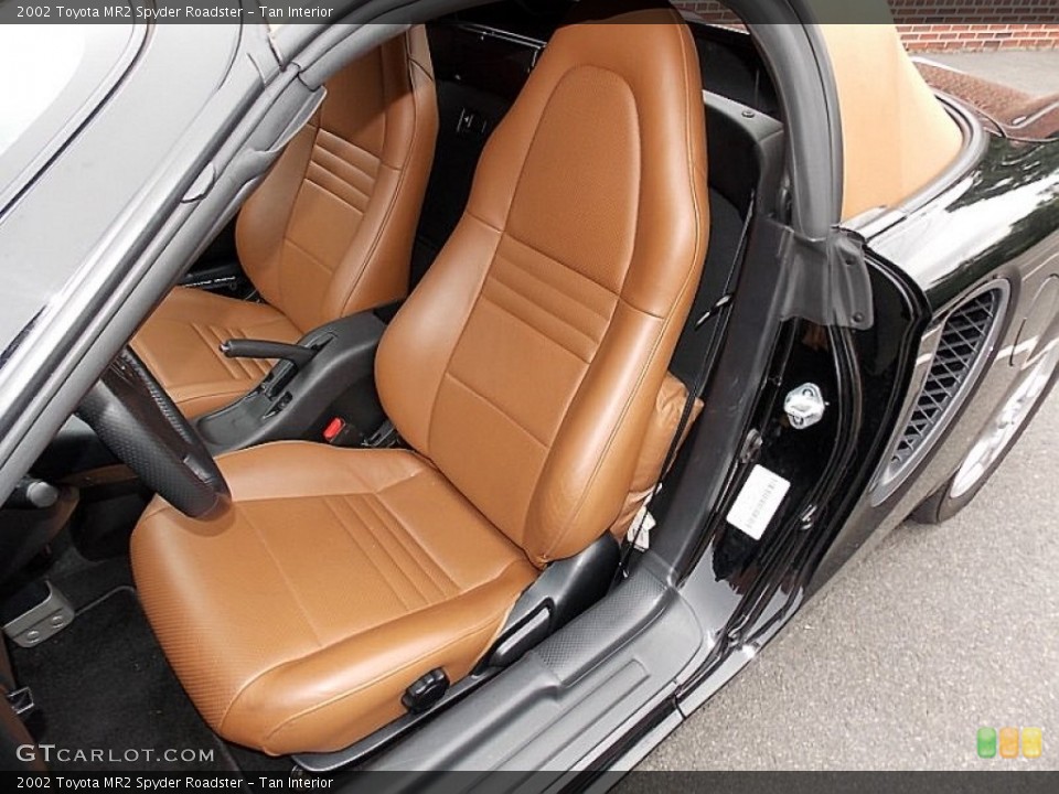 Tan Interior Front Seat for the 2002 Toyota MR2 Spyder Roadster #105239180