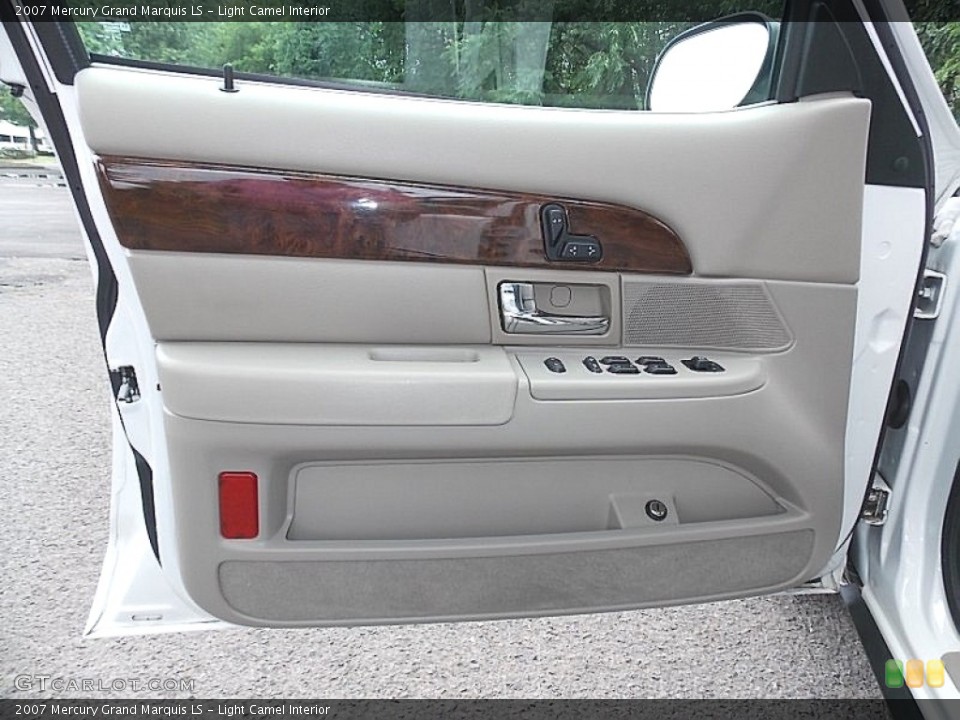 Light Camel Interior Door Panel for the 2007 Mercury Grand Marquis LS #105239741