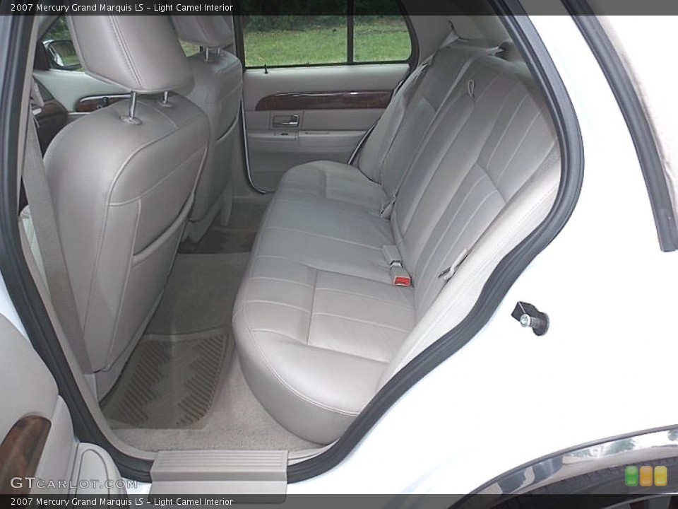 Light Camel Interior Rear Seat for the 2007 Mercury Grand Marquis LS #105239921