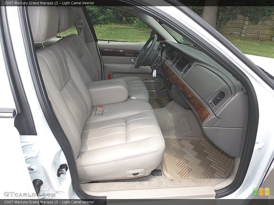 Light Camel Interior Front Seat for the 2007 Mercury Grand Marquis LS #105240008