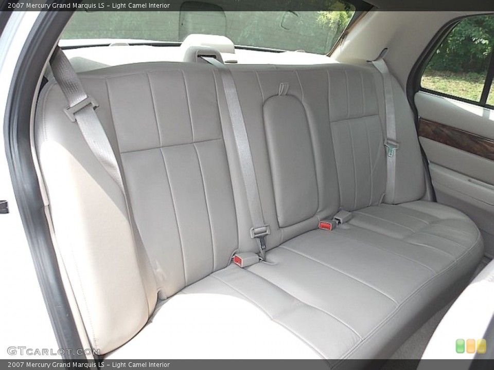 Light Camel Interior Rear Seat for the 2007 Mercury Grand Marquis LS #105240053