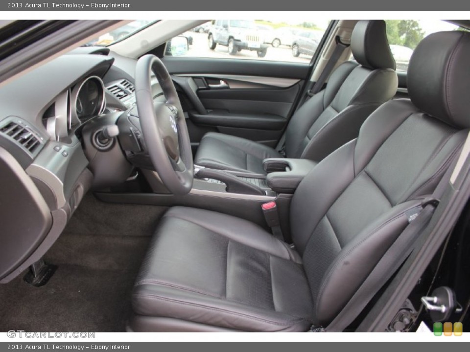 Ebony Interior Photo for the 2013 Acura TL Technology #105243911