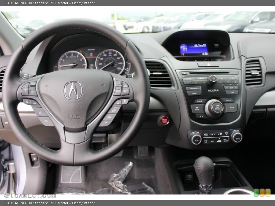 Ebony Interior Dashboard for the 2016 Acura RDX  #105245593