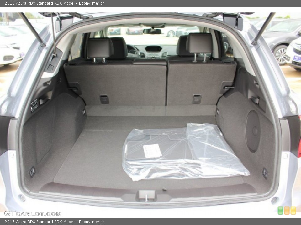 Ebony Interior Trunk for the 2016 Acura RDX  #105245753